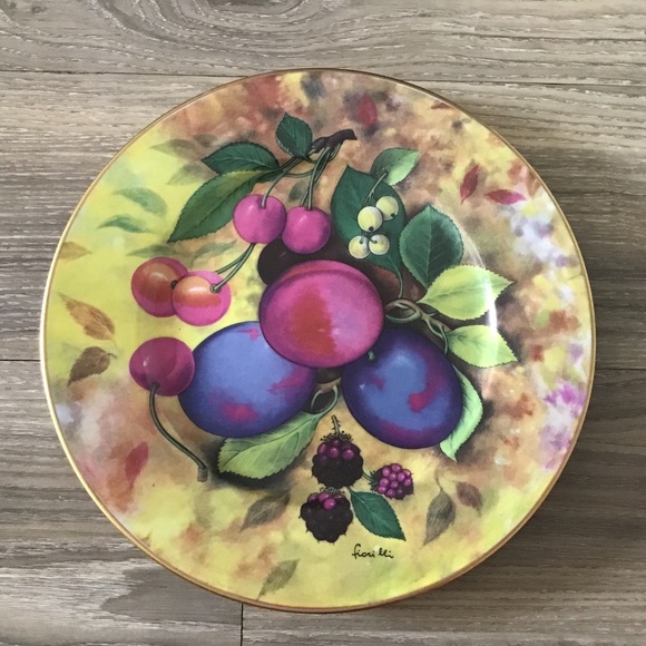 Limoges fruit plate - Picture 1 of 5